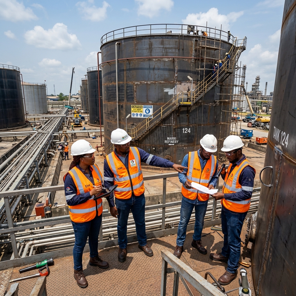 Nigerian Tank Rehabilitation Site