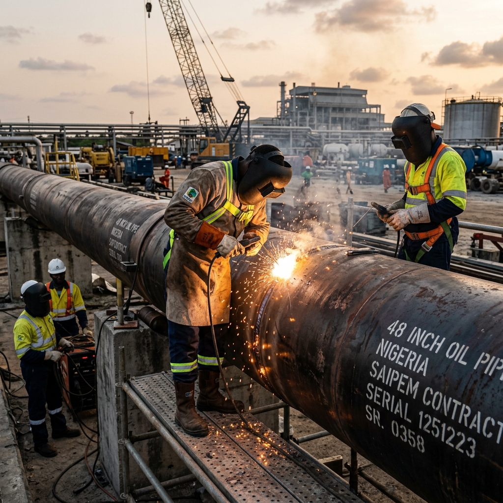 Nigerian Pipeline Welding